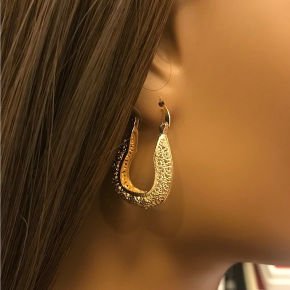 Hoop Earrings, Hoop Earrings for Women, Huggies hoop, Statement Earrings, Hoops - Picture 2 of 5